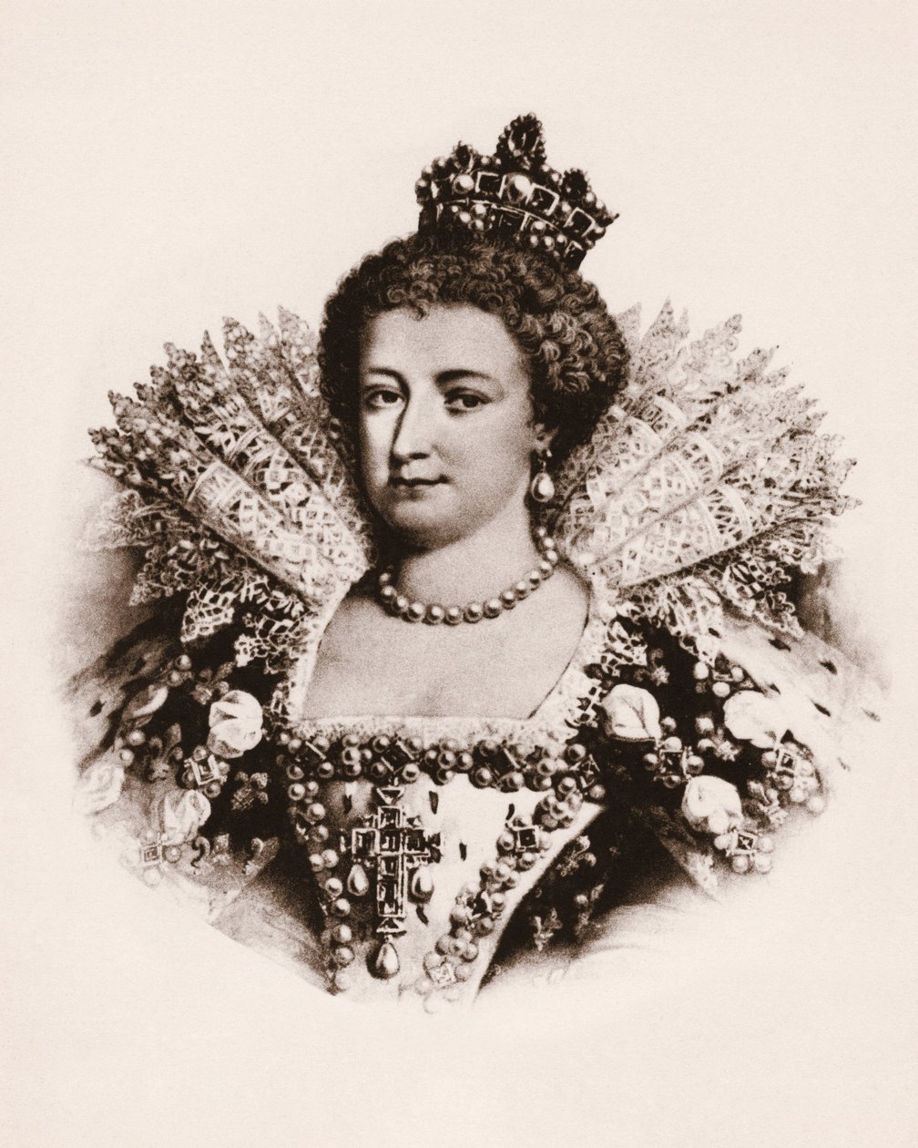 Ritratto della Regina di Francia Maria de
