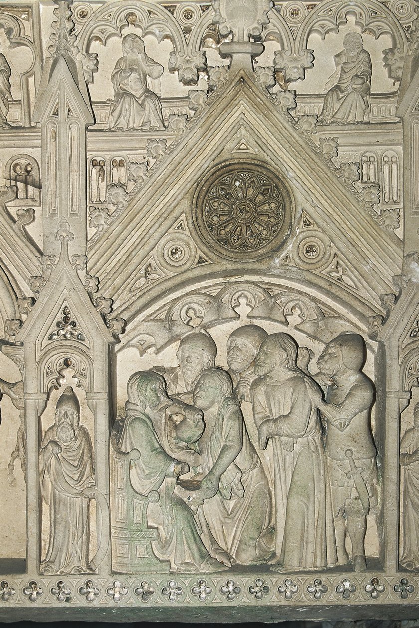 Portogallo - Alcobaça. Tomba di Ines de Castro nel monastero di Santa Maria da Benjamin Baud