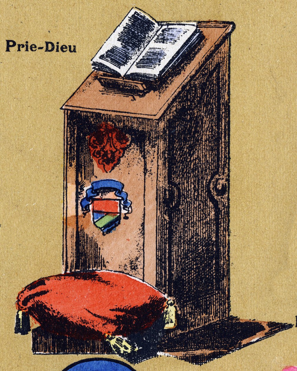 Prega Dio. Alfabeto illustrato. Immagini riunite a Jarville-Nancy, inizio del XX secolo. da Unbekannt