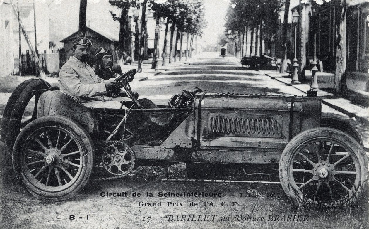 Corsa, Gran Premio di Francia (ACF): Barrel alla guida di un