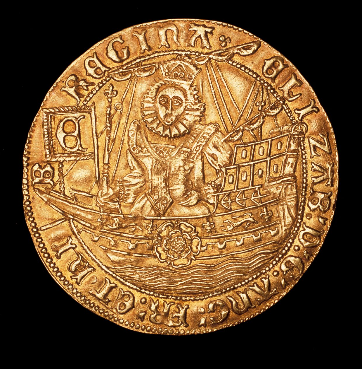 Rara moneta, Inghilterra Oro Reale Regina Elisabetta I da Unbekannter Künstler