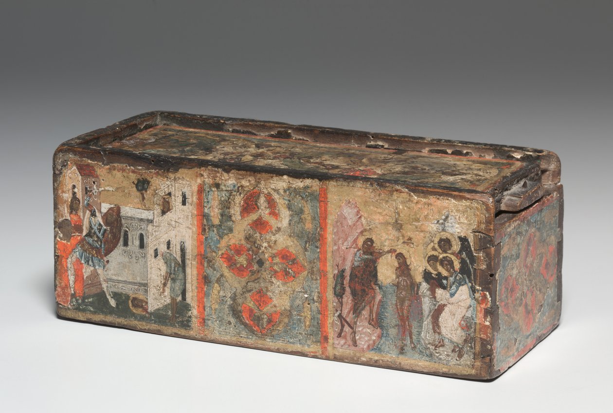 Reliquiario con scene della vita di Giovanni Battista, 1300 da Unbekannt