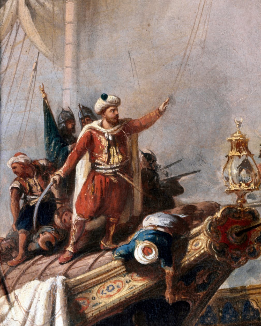 Rappresentazione di Hayreddin Barbarossa (dettaglio) da Unbekannter Künstler