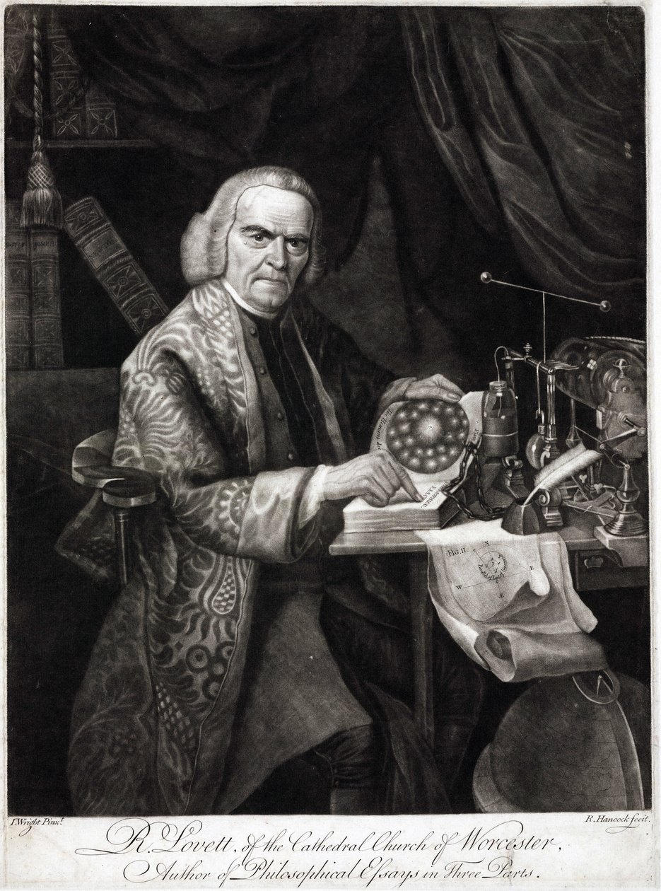 Richard Lovett, fisico britannico, c. 1750-1780 da Unbekannt