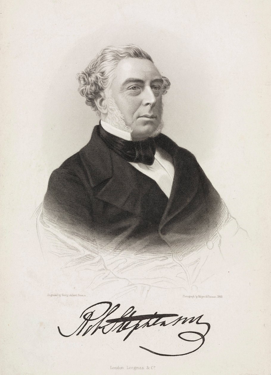 Robert Stephenson, ingegnere meccanico e civile inglese, c. 1850 da Unbekannt