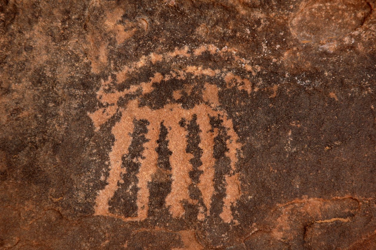 Arte rupestre, Preistoria: Incisione di un