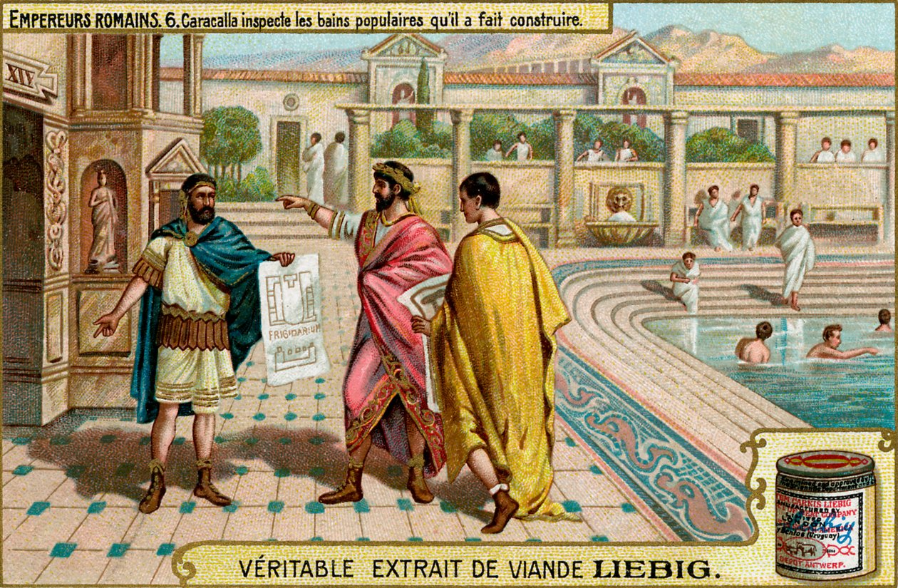 Imperatori Romani - Carta collezionabile Liebig Meat Extract da Unbekannter Künstler