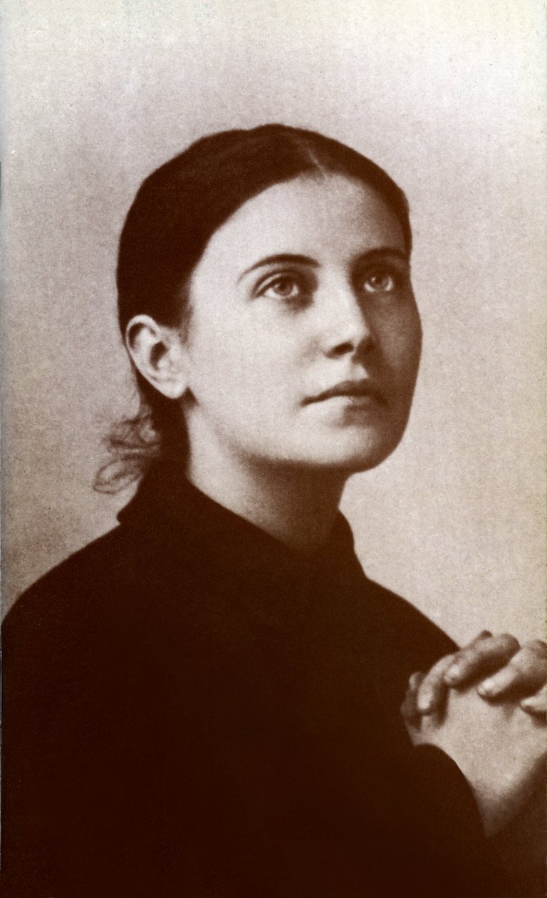 Santa Gemma Galgani di Lucca (Italia) (1878-1903). da Unbekannter Künstler