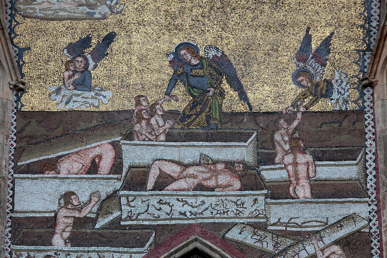 Cattedrale di San Vito: Mosaici del Giudizio Universale, Praga da Unbekannt