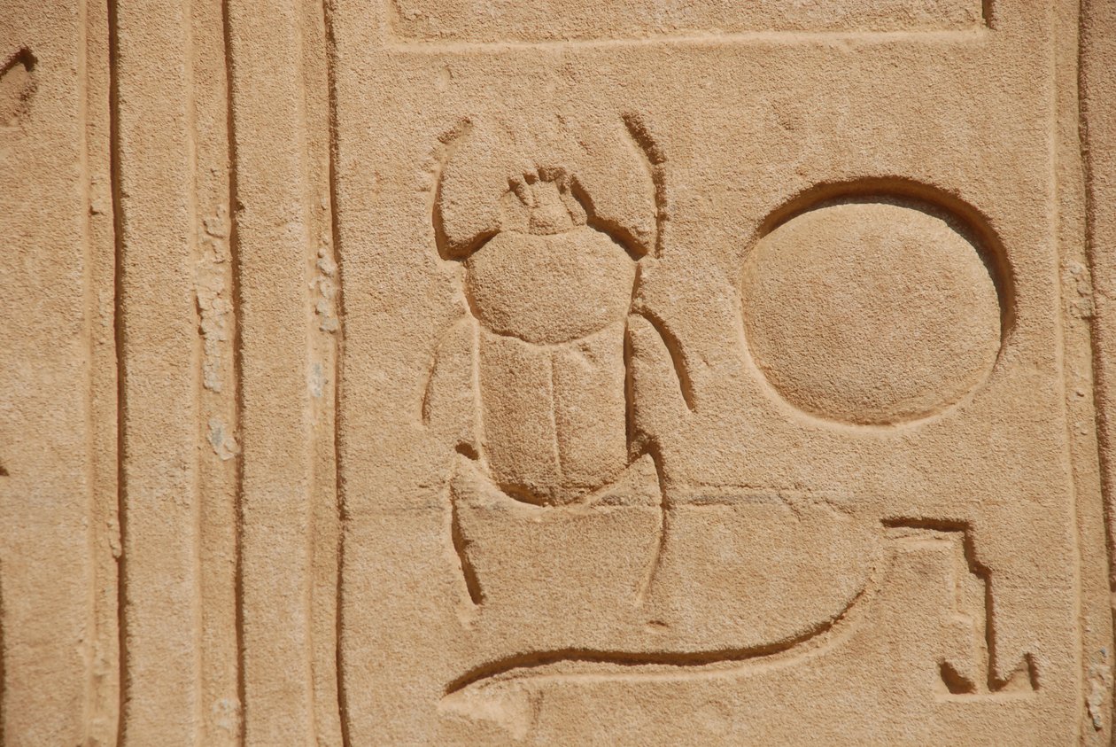 Scarabeo, Karnak, Luxor, Egitto da Unbekannt