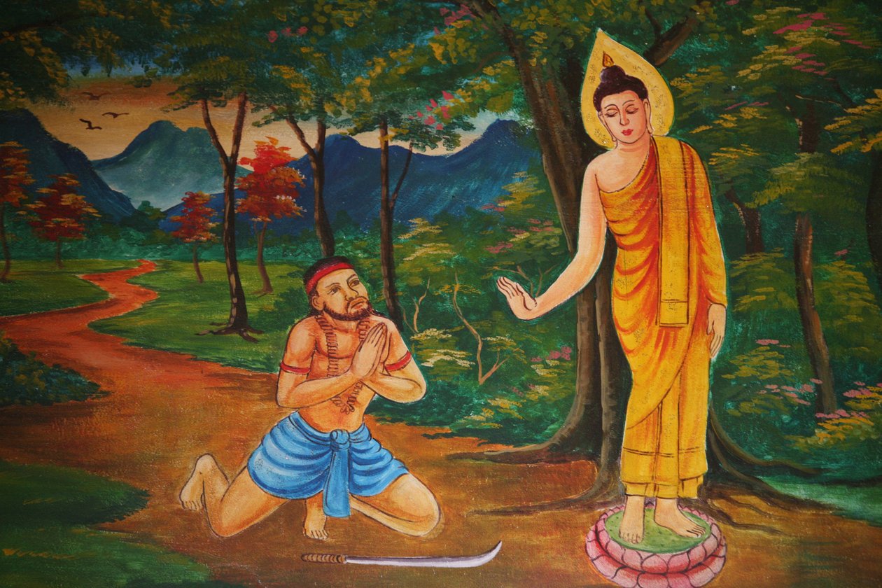 Scena della vita del Buddha, Vientiane, Laos da Unbekannt
