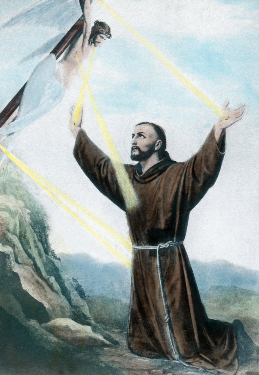 Scena della vita di San Francesco d