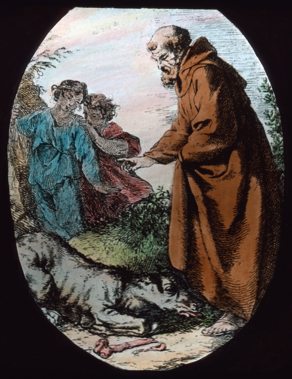 Scena della vita di San Francesco d