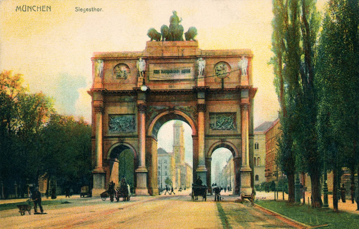 Siegestor (Porta della Vittoria) da Unbekannter Künstler