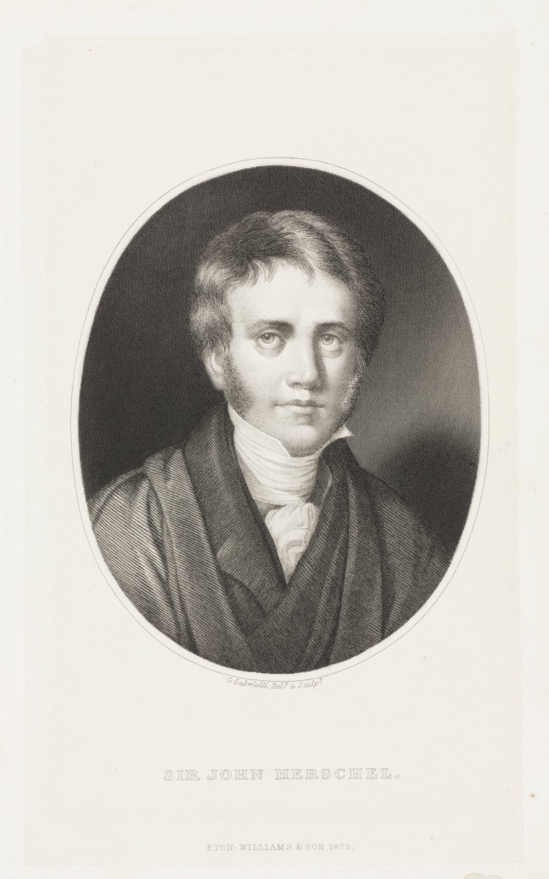 Sir John Herschel, astronomo e scienziato inglese da Unbekannt
