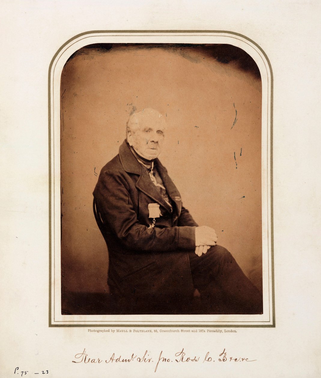 Sir John Ross, ufficiale navale e esploratore scozzese da Unbekannt
