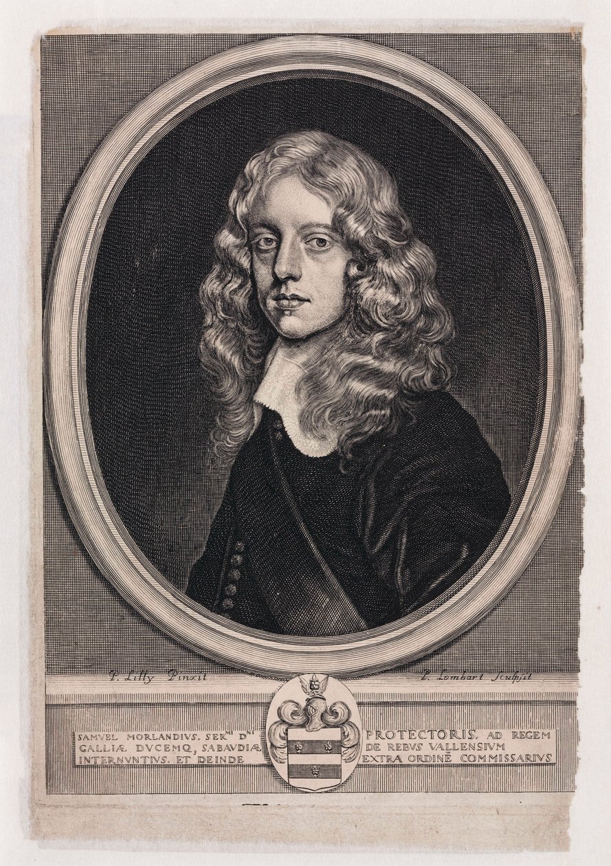 Sir Samuel Morland, diplomatico, matematico e inventore inglese, c. 1660 da Unbekannt