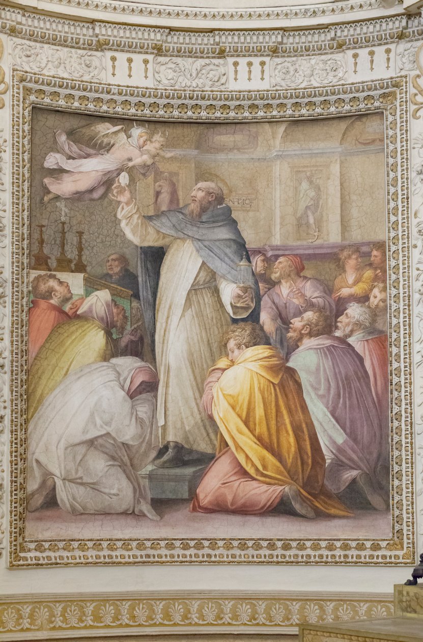 San Pietro martire scaccia i diavoli con l