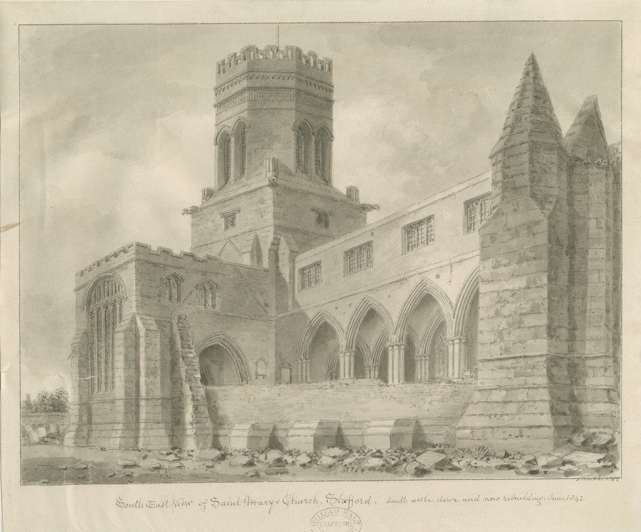 Stafford - Chiesa di Santa Maria da Unbekannt