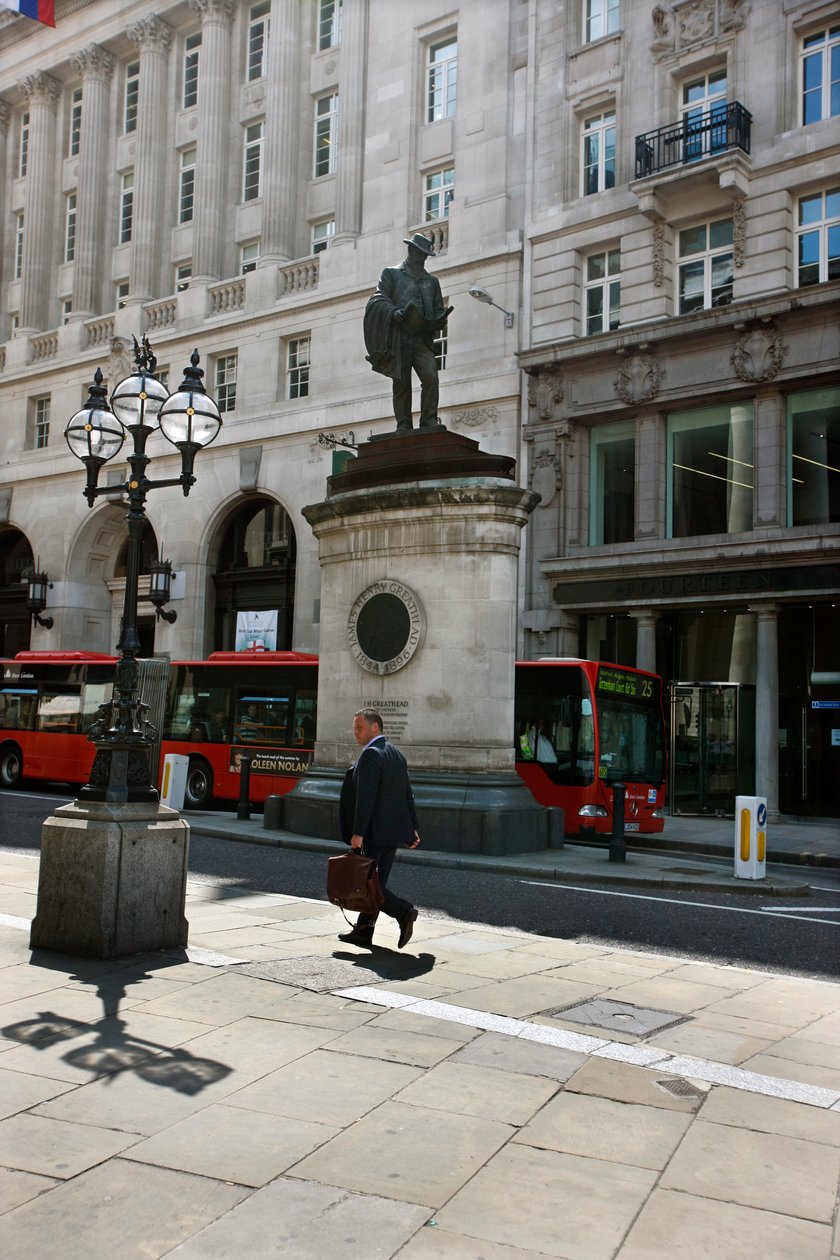 Statua di James Henry Greathead, Londra da Unbekannt