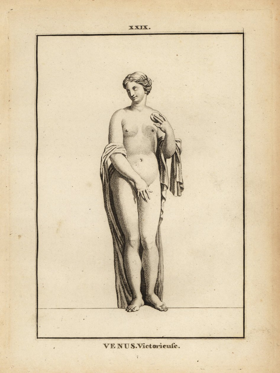 Statua di Venere Vincitrice, dea romana dell