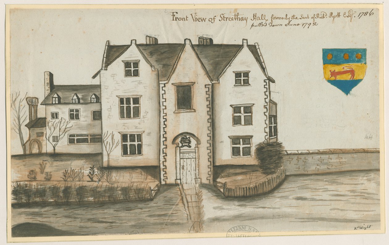 Streethay Hall da Unbekannt