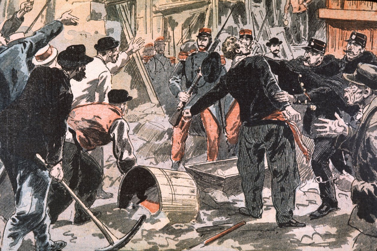 Lotta tra scioperanti bretoni e forze dell
