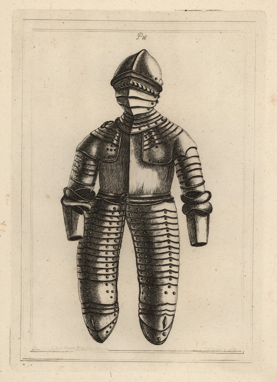 Armatura da cavaliere dell