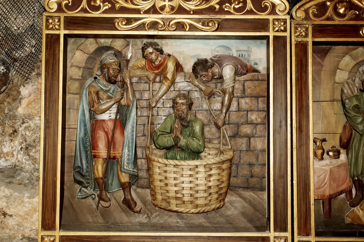 Siria - Damasco. Cappella di Anania. Dettaglio da Benjamin Baud