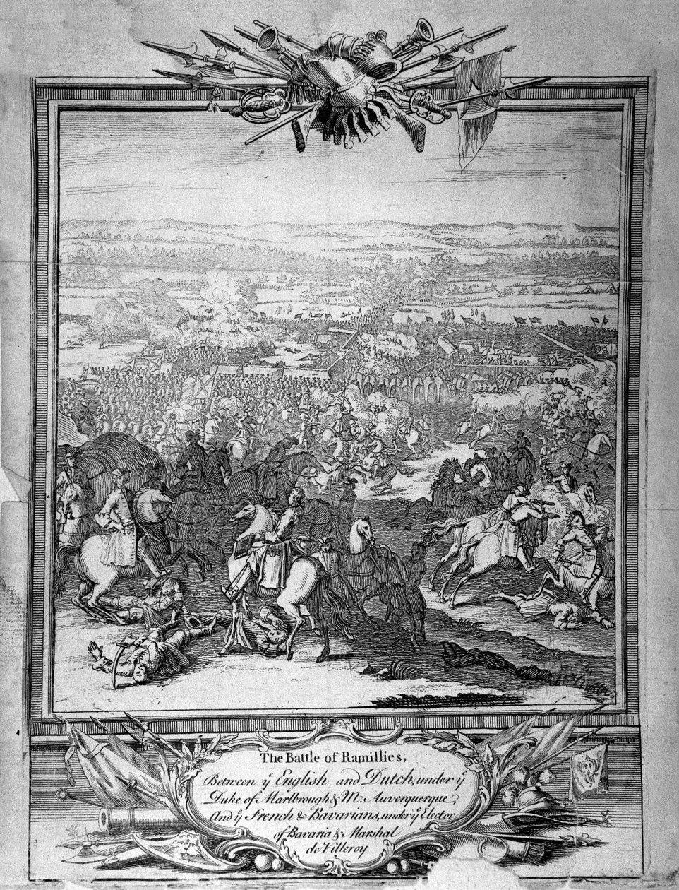 La Battaglia di Ramillies, c.1780 da Unbekannt