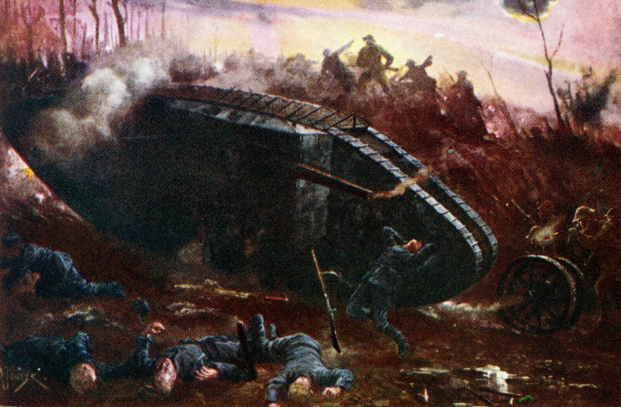 La Battaglia della Somme da Unbekannter Künstler