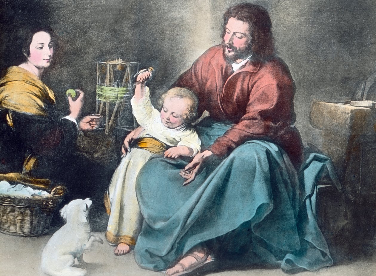 La Sacra Famiglia con l