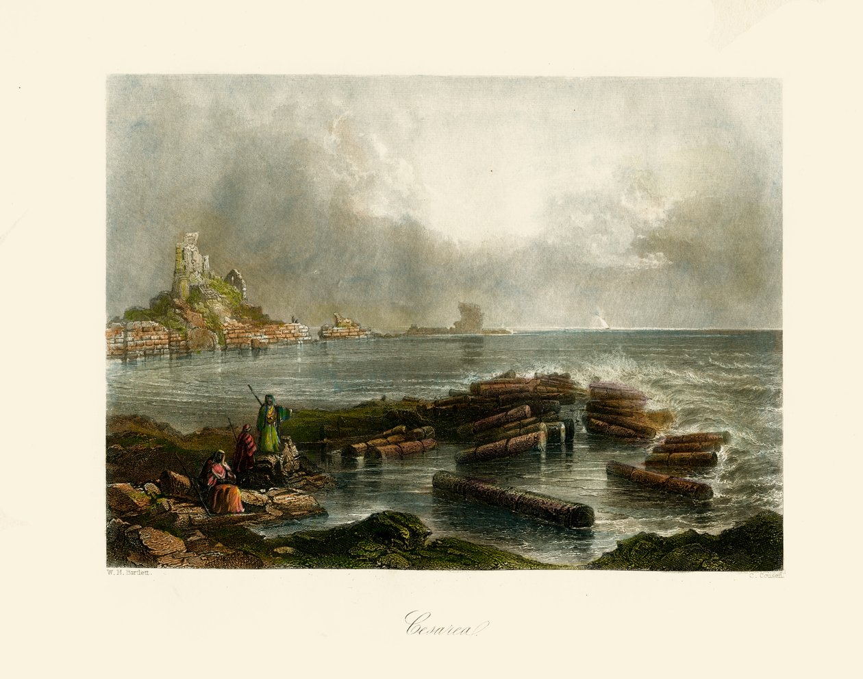 La Terra Santa - Cesarea da Unbekannter Künstler