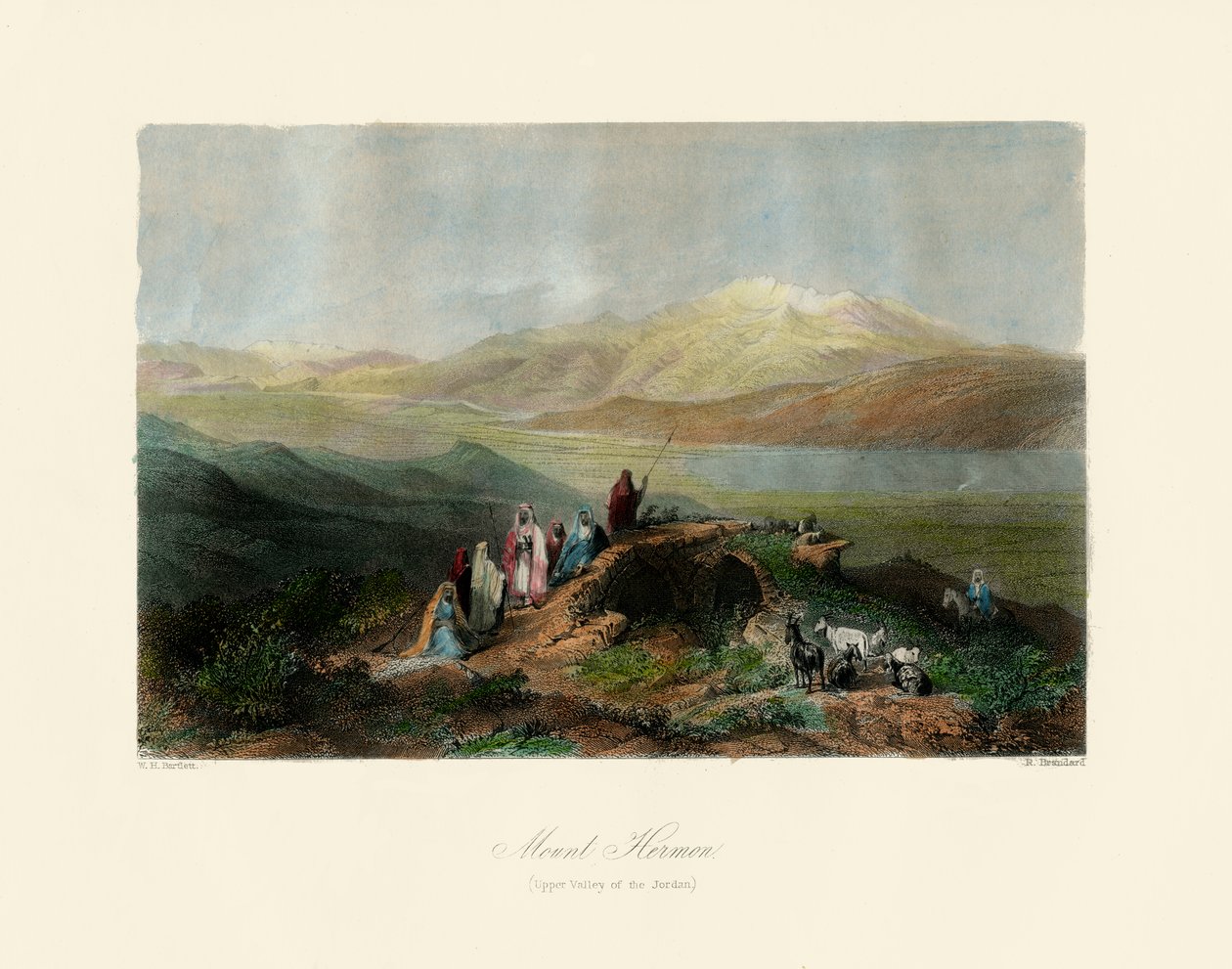 La Terra Santa - Monte Hermon - Bibbia da Unbekannter Künstler