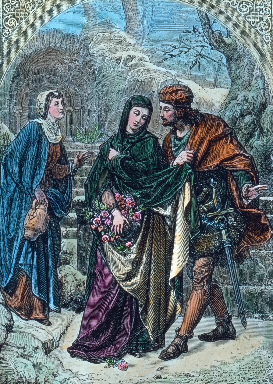 Il Miracolo della Rosa da Unbekannter Künstler