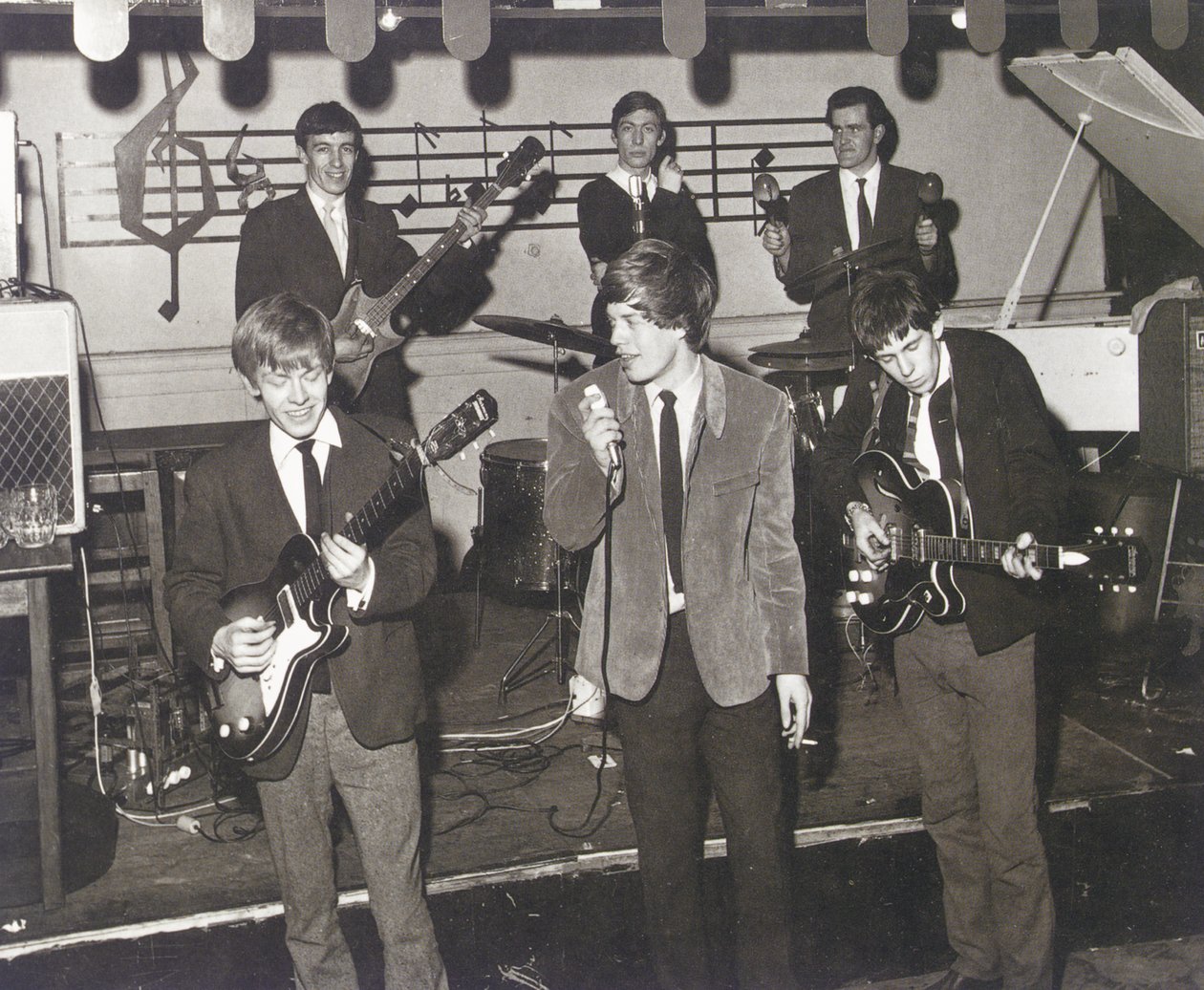 I Rolling Stones sul palco all