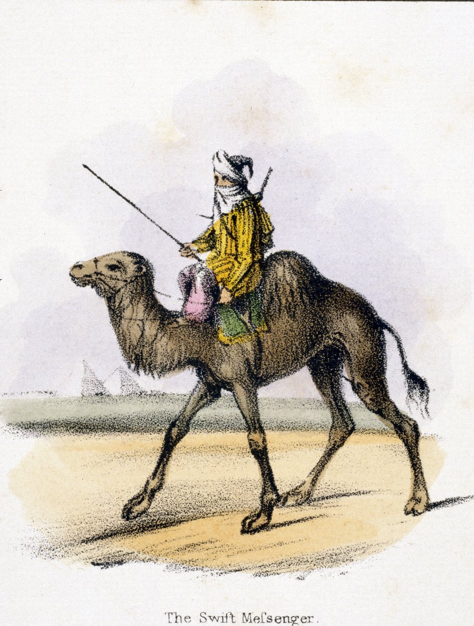 Il messaggero veloce, c 1845 da Unbekannter Künstler