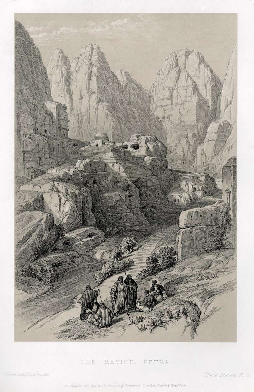 Il teatro di Petra da Unbekannter Künstler