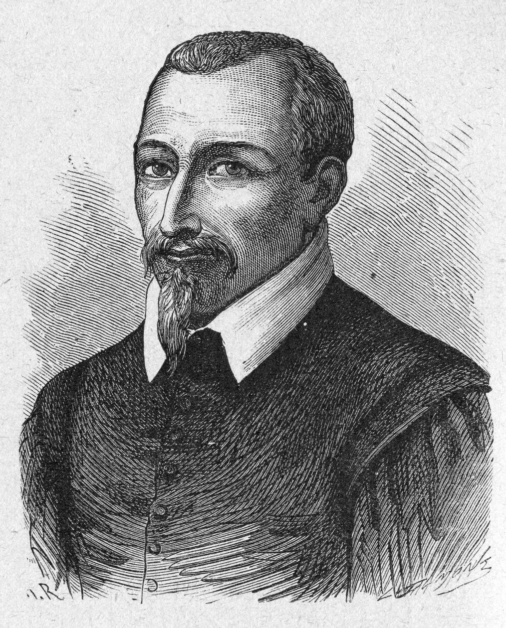 Il chimico Olivier de Serres da Unbekannter Künstler