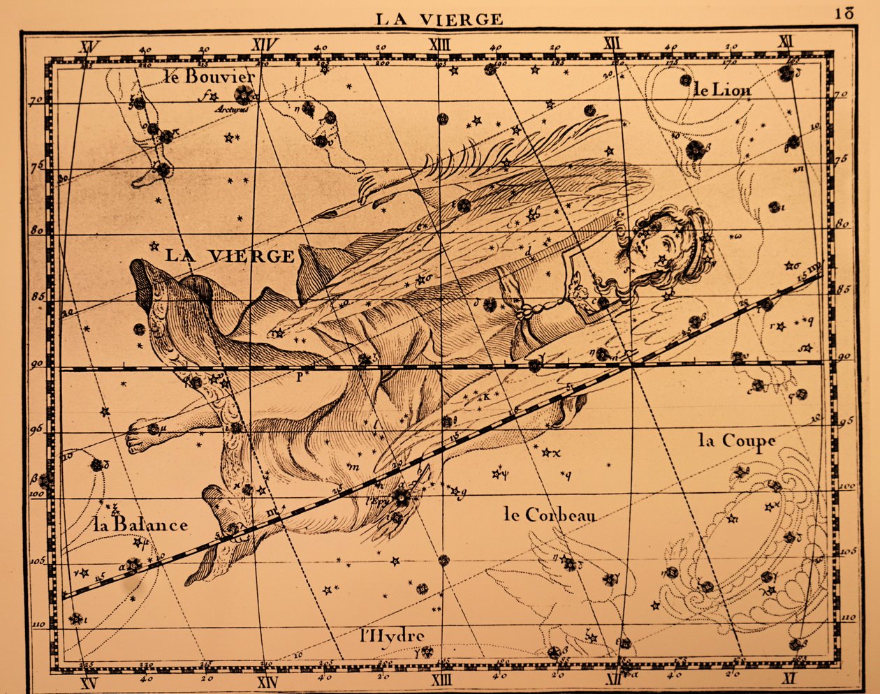 La costellazione della Vergine da Unbekannter Künstler