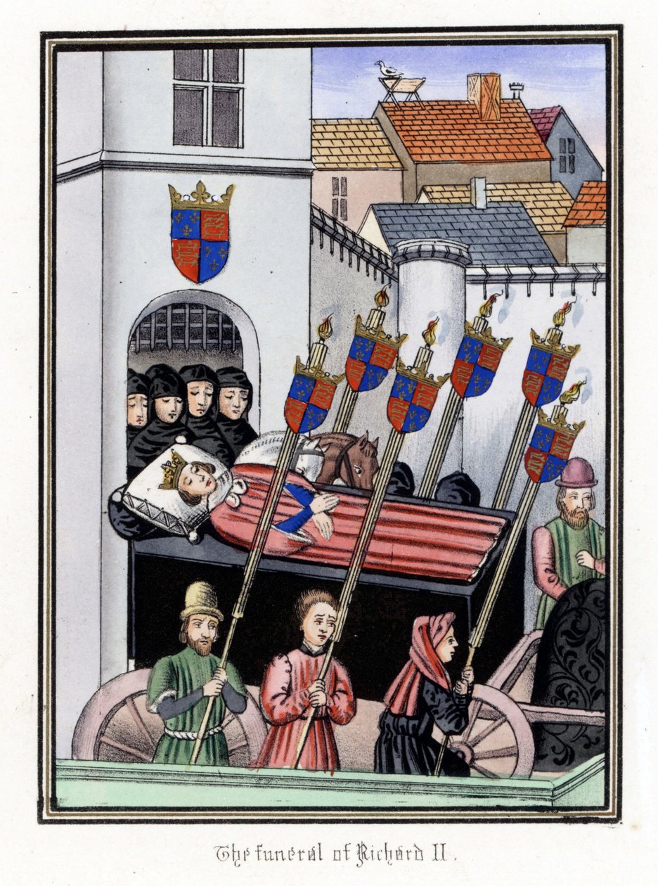 Il corteo funebre di Re Riccardo II d