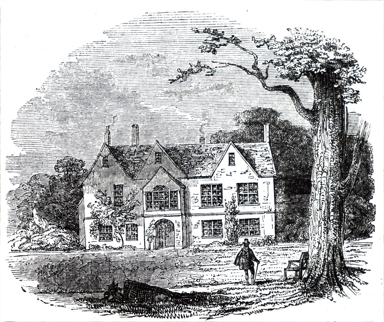 La casa di Walter Raleigh da Unbekannt