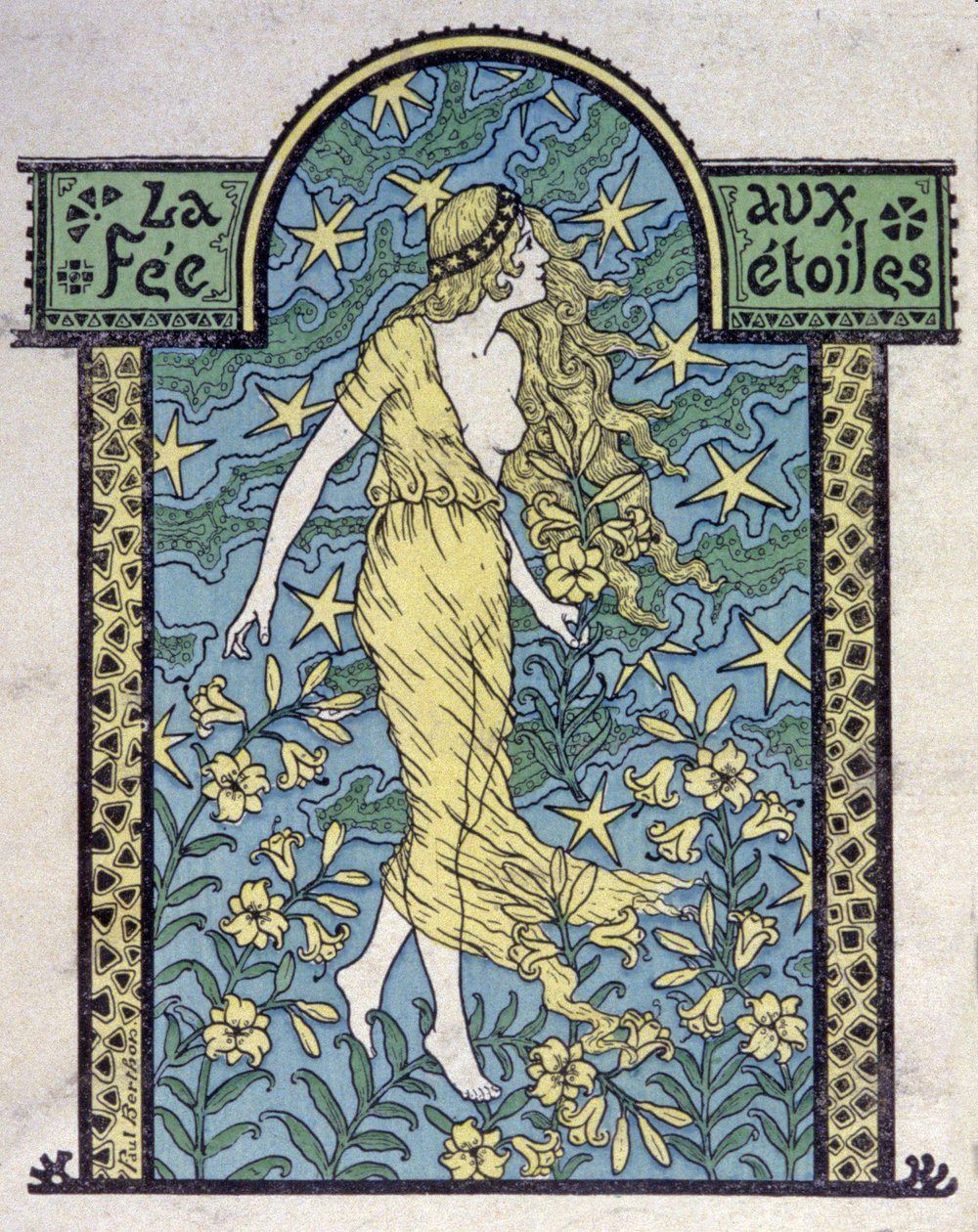 La fata delle stelle, circa 1900 da Unbekannter Künstler