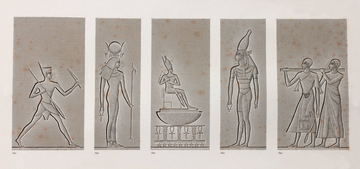 Tebe, Karnak, primo piano da Unbekannt