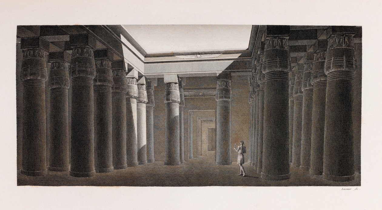 Tebe: Karnak (dettaglio) da Unbekannt