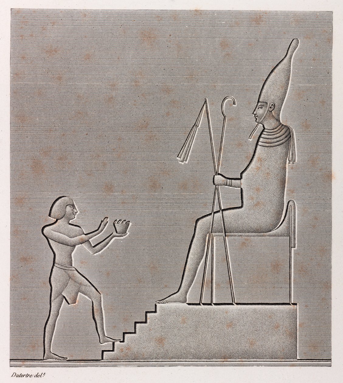 Tebe, Karnak, primo piano da Unbekannt