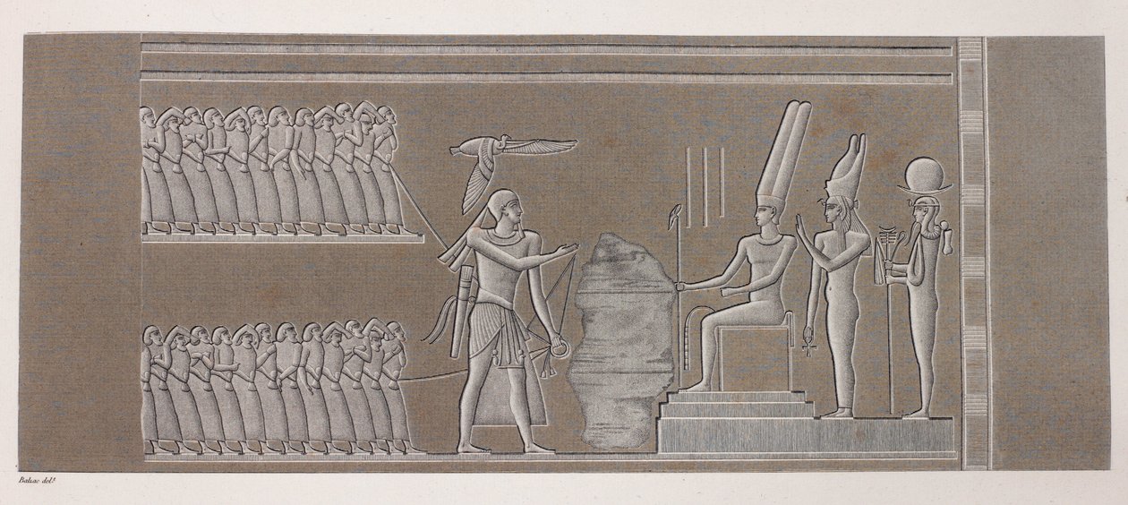 Tebe: Karnak, primo piano da Unbekannt