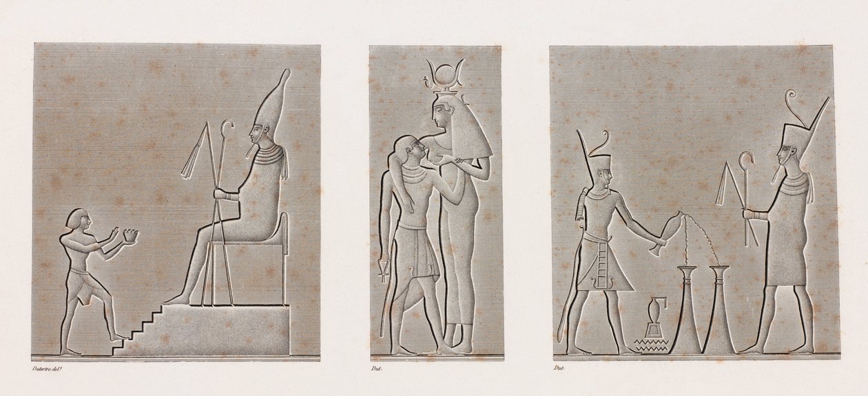 Tebe, Karnak, primo piano da Unbekannt