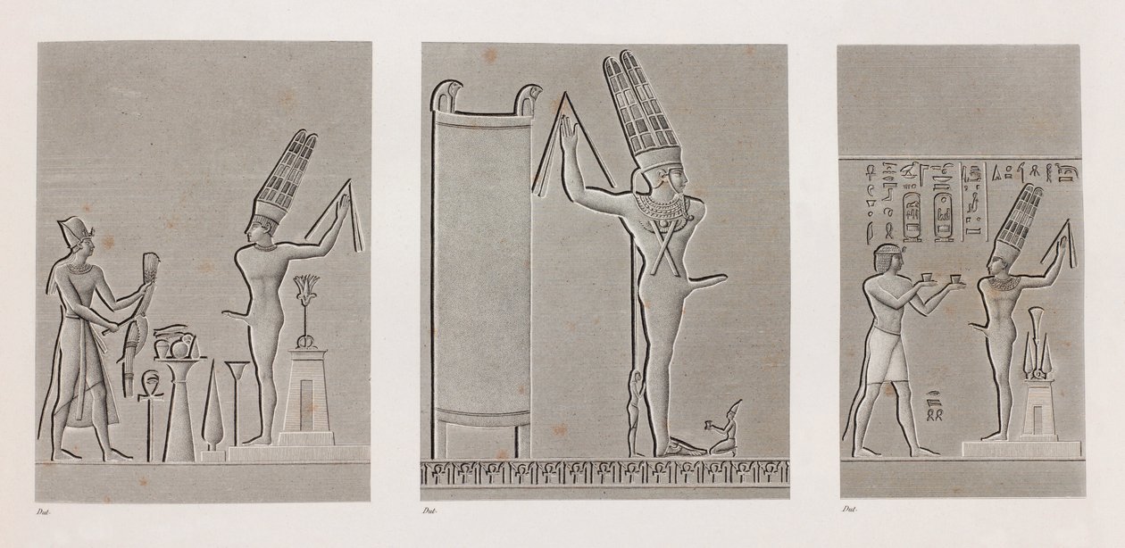 Tebe, Karnak serie di dettagli da Unbekannt