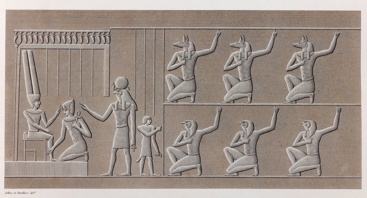 Tebe, Luxor, primo piano da Unbekannt